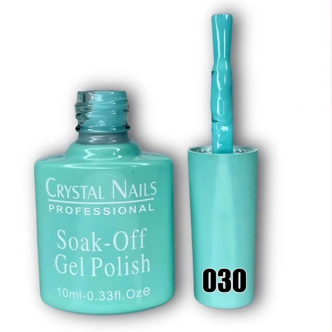 TONO 030. ESMALTE SEMIPERMANENTE CRYSTAL NAILS PROFESSIONAL (10 ML) – SOAK-OFF GEL POLISH 🎨