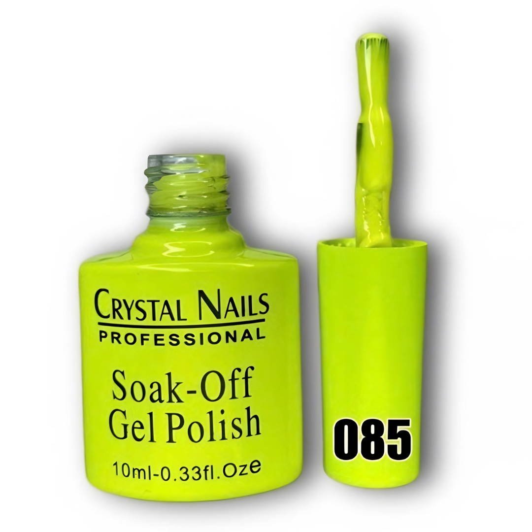 TONO 085. ESMALTE SEMIPERMANENTE CRYSTAL NAILS PROFESSIONAL (10 ML) – SOAK-OFF GEL POLISH 🎨