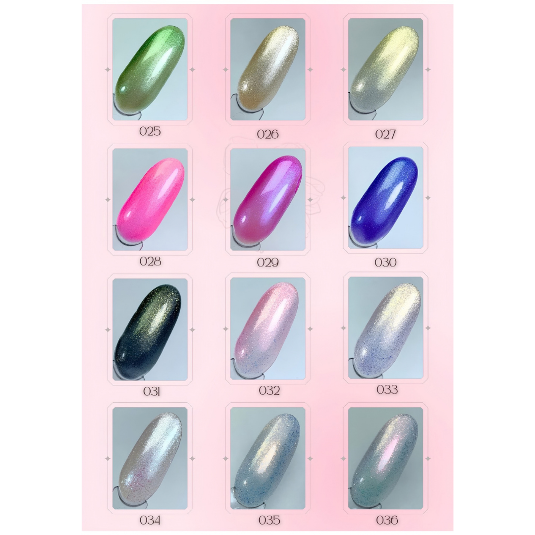 ESMALTE SEMIPERMANENTE MICROGLITTERS MAJKA 15ML ✨🪞💎
