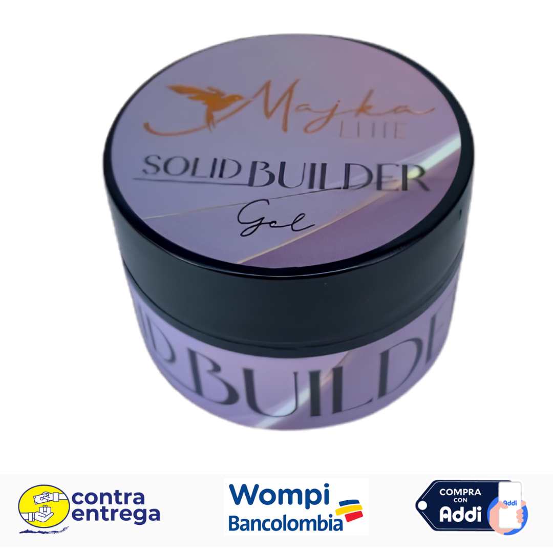 GEL SÓLIDO MOLDEADOR CLEAR MAJKA ELITE 💎🔮💅