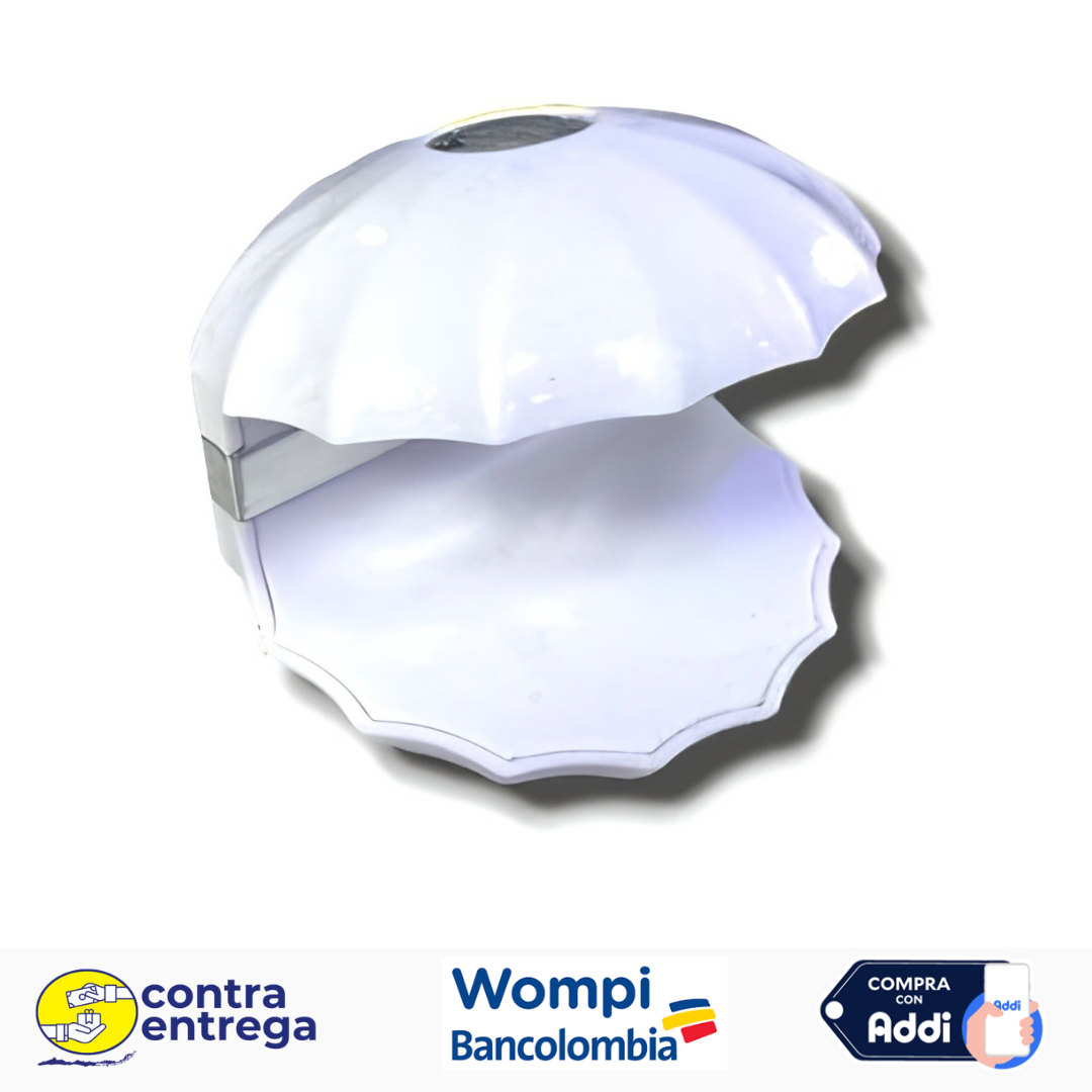 LÁMPARA LED UV MINI OSTRA ICH19D🦪💡💅✨