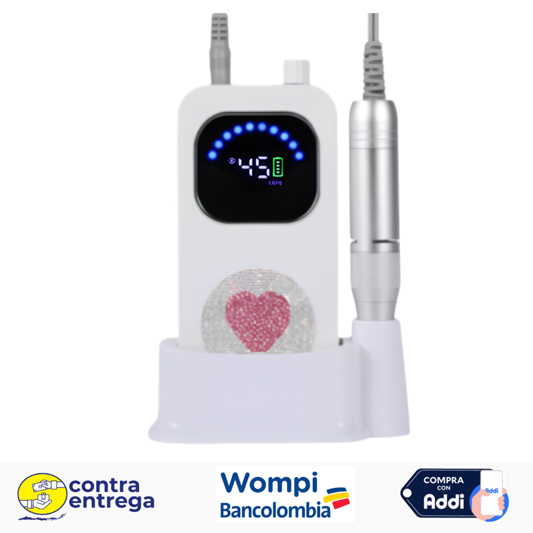 DRILL PULIDOR INALÁMBRICO SG724-3 (45.000 RPM) 💖💅
