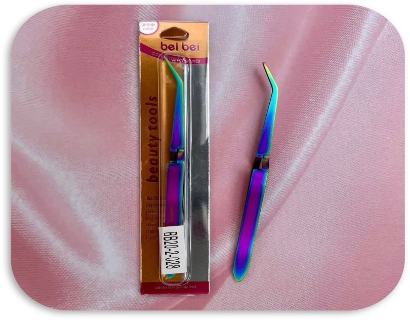 PINZA PRESIÓN CURVA TORNASOL. - Aned Cosmetics