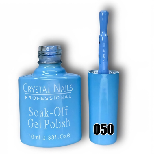 TONO 050. ESMALTE SEMIPERMANENTE CRYSTAL NAILS PROFESSIONAL (10 ML) – SOAK-OFF GEL POLISH 🎨