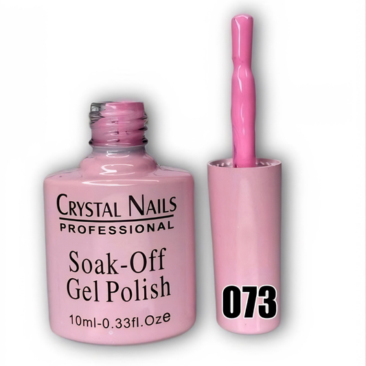 TONO 073. ESMALTE SEMIPERMANENTE CRYSTAL NAILS PROFESSIONAL (10 ML) – SOAK-OFF GEL POLISH 🎨