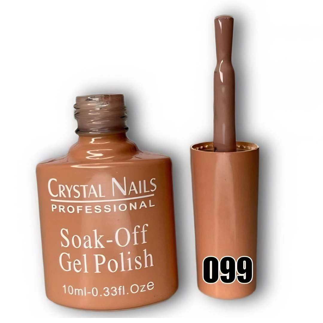 TONO 099. ESMALTE SEMIPERMANENTE CRYSTAL NAILS PROFESSIONAL (10 ML) – SOAK-OFF GEL POLISH 🎨