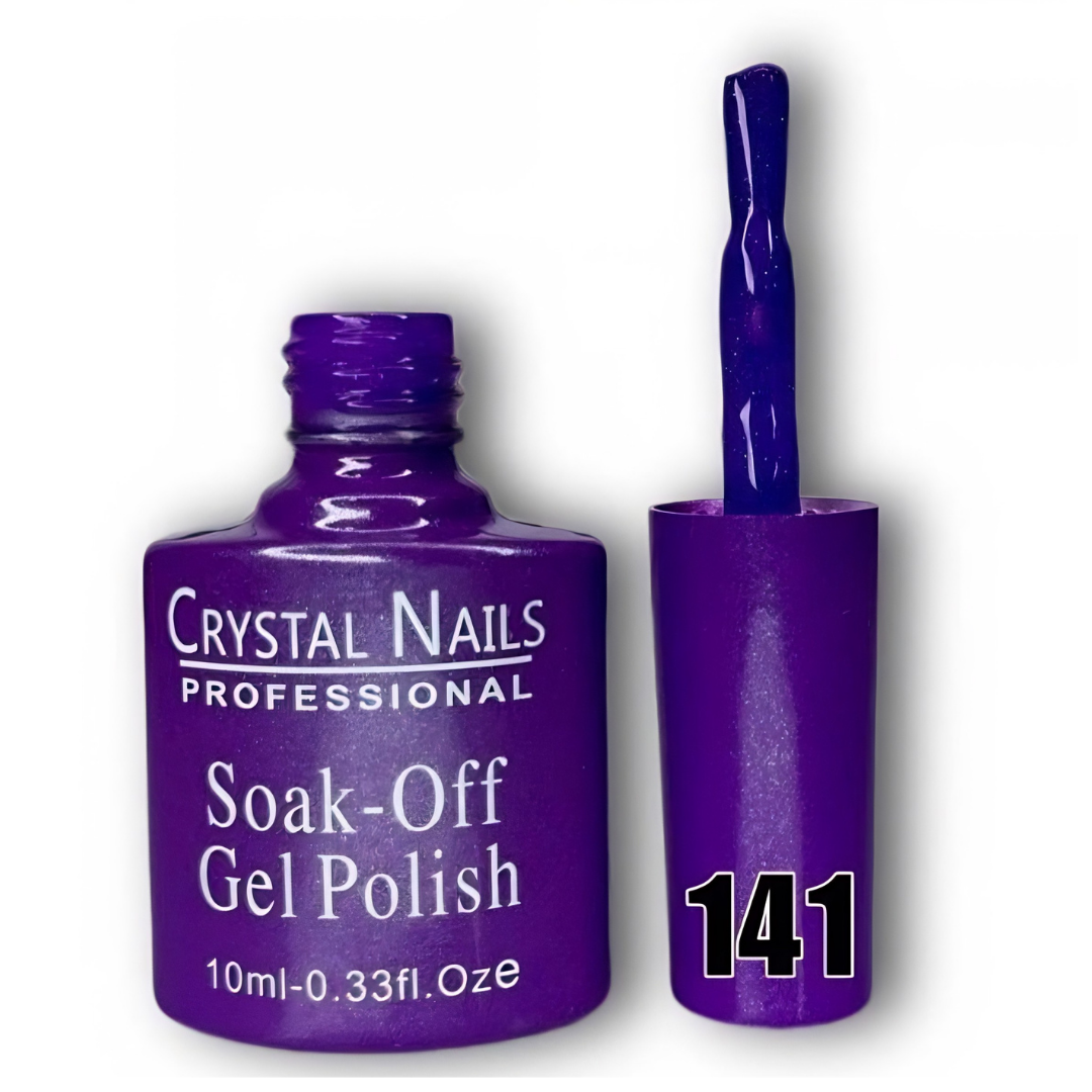 TONO 141. ESMALTE SEMIPERMANENTE CRYSTAL NAILS PROFESSIONAL (10 ML) – SOAK-OFF GEL POLISH 🎨