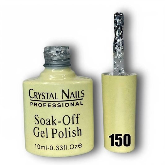 TONO 150. ESMALTE SEMIPERMANENTE CRYSTAL NAILS PROFESSIONAL (10 ML) – SOAK-OFF GEL POLISH 🎨