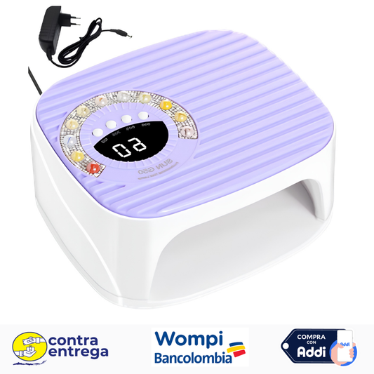 LÁMPARA LED UV SUN G50 (288W) 💜💅