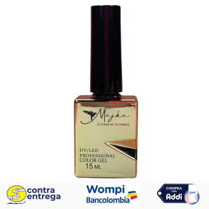 ESMALTE SEMIPERMANENTE OJO DE GATO MAJKA 15ML 👁️🧲💎✨