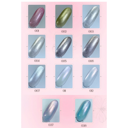 ESMALTE SEMIPERMANENTE MICROGLITTERS MAJKA 15ML ✨🪞💎