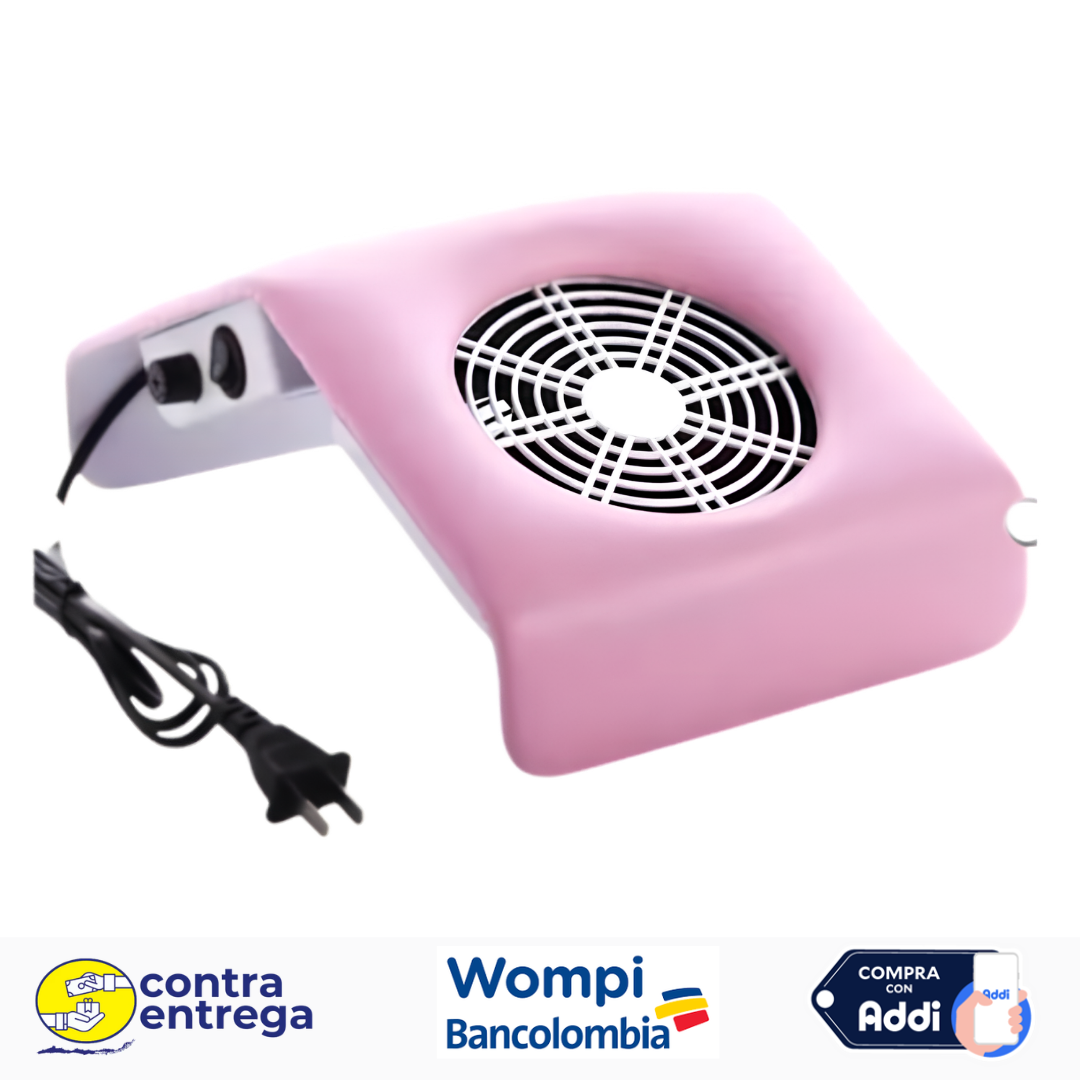 EXTRACTOR DE POLVO DE UÑAS 858-1 (80W)  💖💅