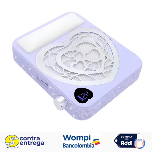 EXTRACTOR DE POLVO INALÁMBRICO OSANUV C10 (120W) 💖💅