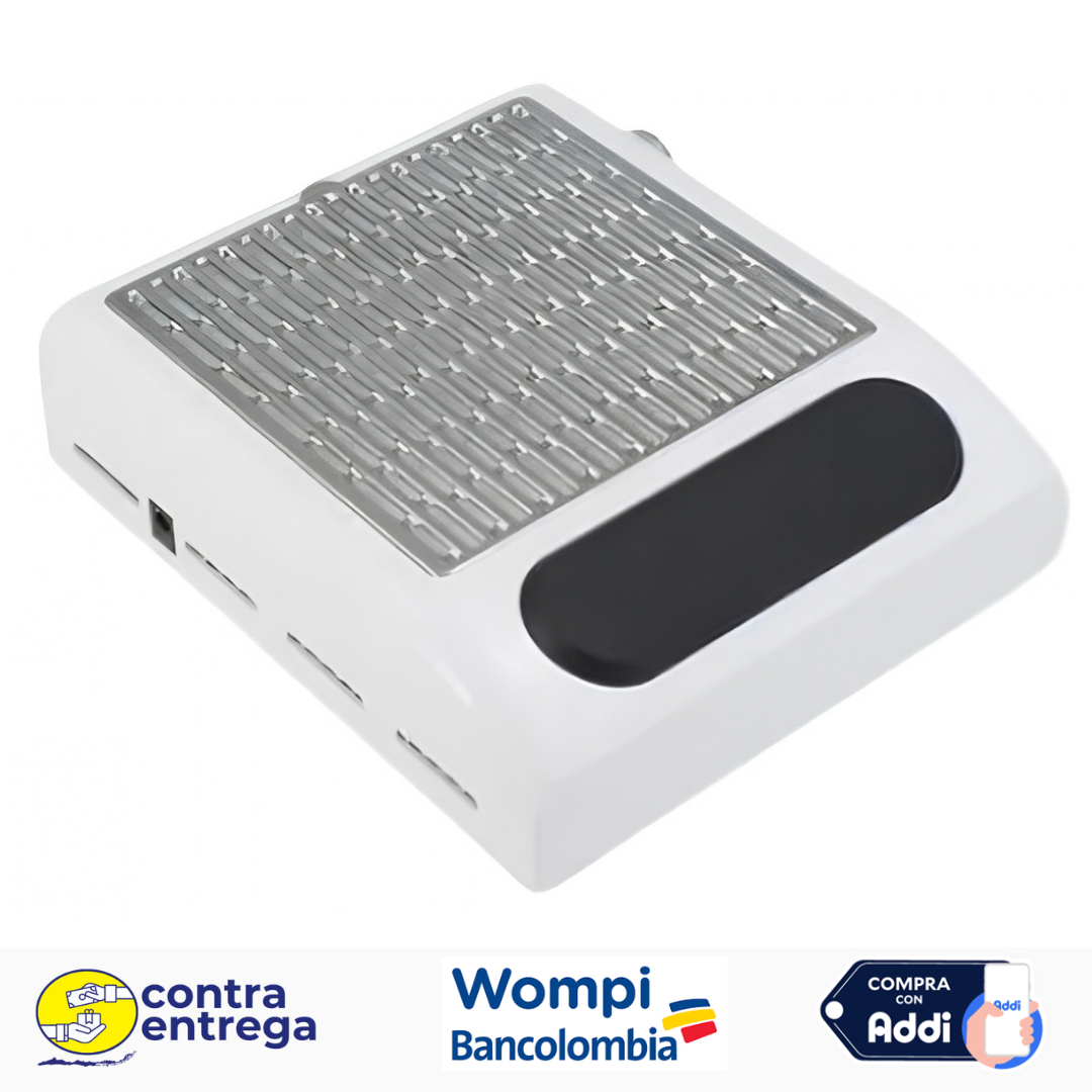 EXTRACTOR DE POLVO DE UÑAS PROFESIONAL MODELO Q1🌪️💅✨