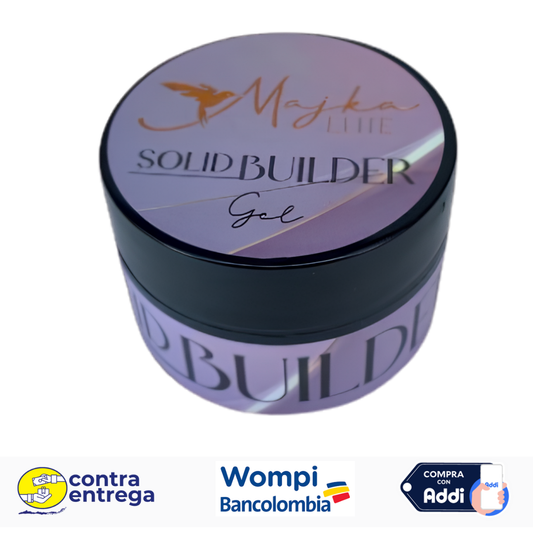 GEL SÓLIDO MOLDEADOR CLEAR MAJKA ELITE 💎🔮💅
