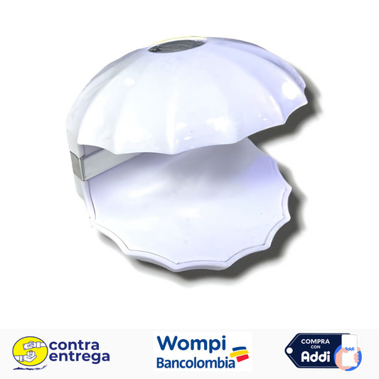 LÁMPARA LED UV MINI OSTRA ICH19D🦪💡💅✨