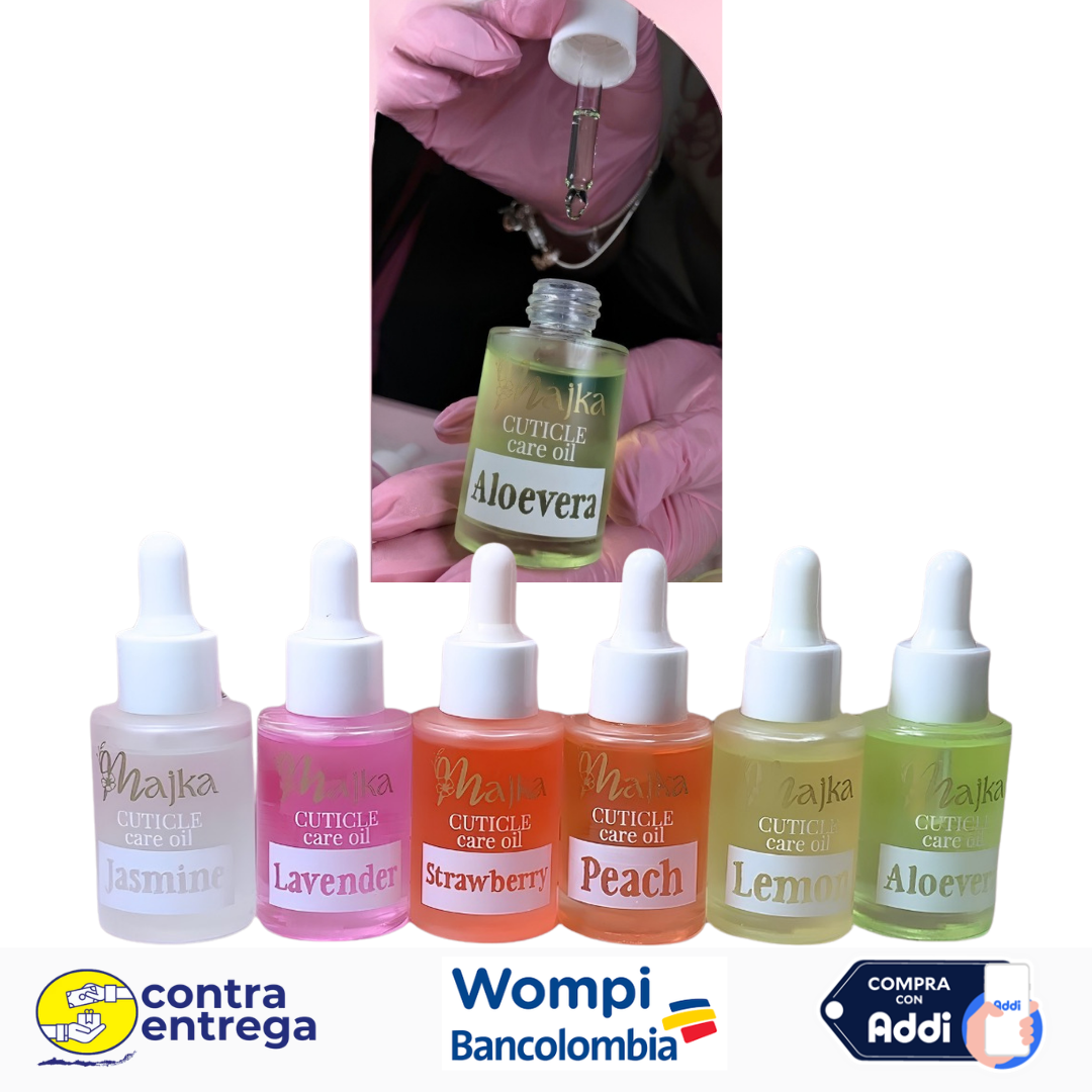 SET X6 ACEITE PARA CUTÍCULA MAJKA CARE OIL 🌿🌸💧
