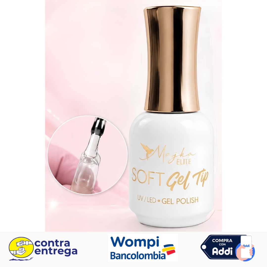 PEGANTE SOFT GEL TIP MAJKA ELITE 💅💖🛡️
