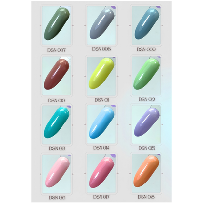 ESMALTES SEMIPERMANENTES LU BLUE COLOR GEL 7ML 💖💅✨