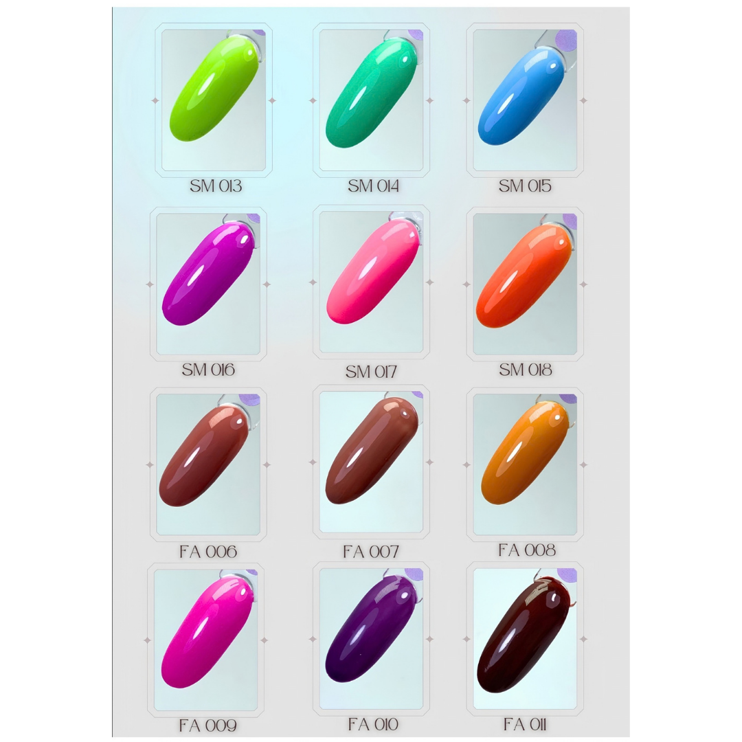ESMALTES SEMIPERMANENTES LU BLUE COLOR GEL 7ML 💖💅✨