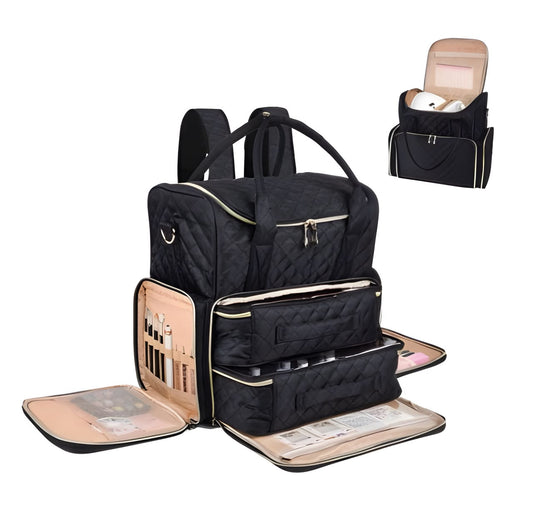 MORRAL ORGANIZADOR PROFESIONAL PRO NAILS PARA MANICURISTAS 💖