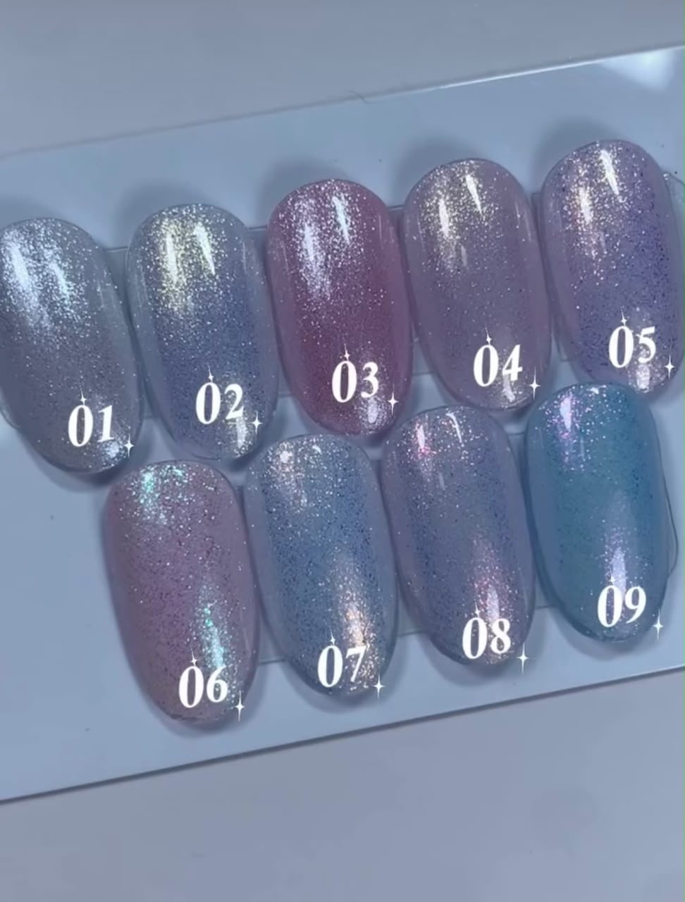 DOCENA DE ESMALTES SEMIPERMANENTES LU BLUE 💅✨