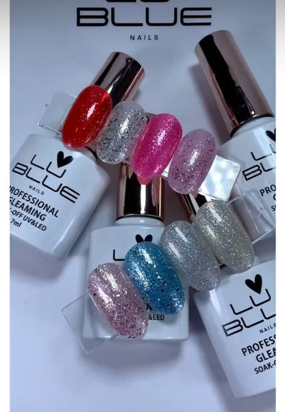 DOCENA DE ESMALTES SEMIPERMANENTES LU BLUE 💅✨