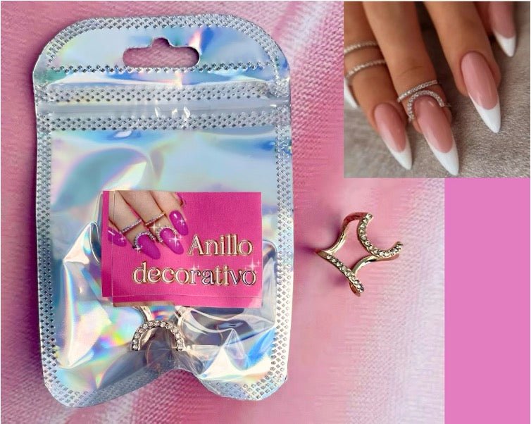ANILLO DECORATIVO PARA FOTOS DE UÑAS. - Aned Cosmetics