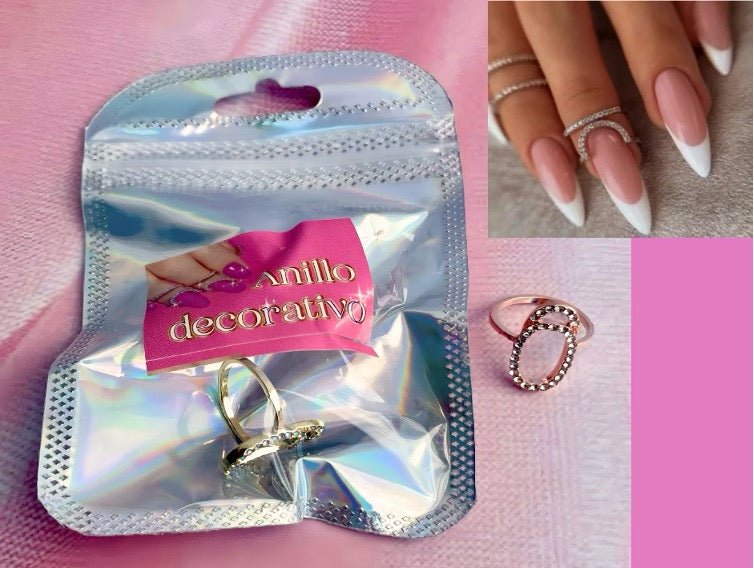 ANILLO DECORATIVO PARA FOTOS DE UÑAS. - Aned Cosmetics