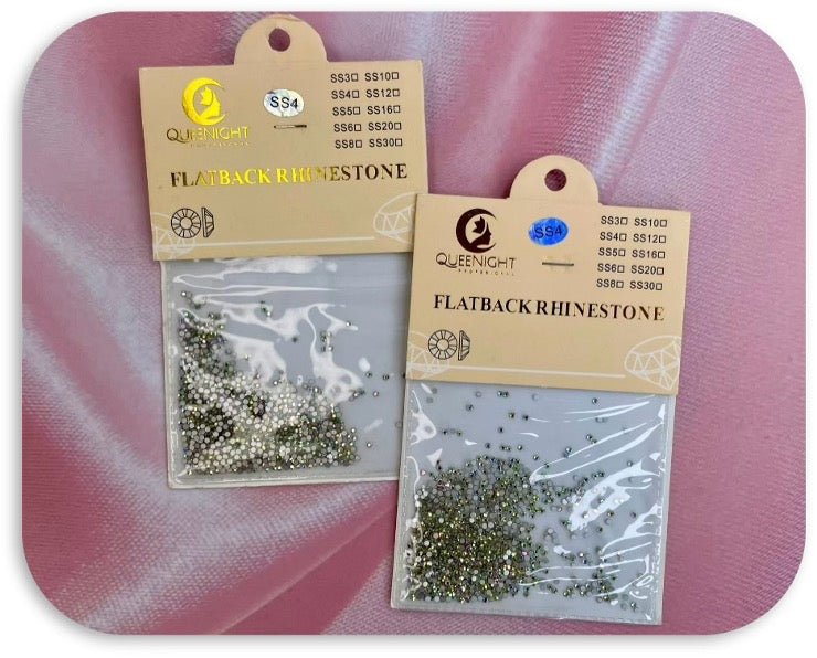 BOLSA DE CRISTALES TIPO SWAROVSKI X 1440 PIEZAS. - Aned Cosmetics