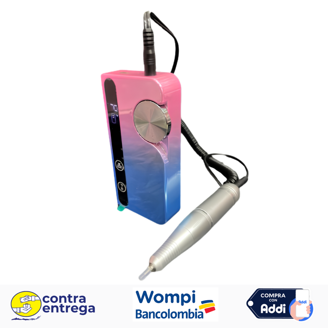 DRILL PULIDOR INALÁMBRICO V7 (45.000 RPM)💖💅