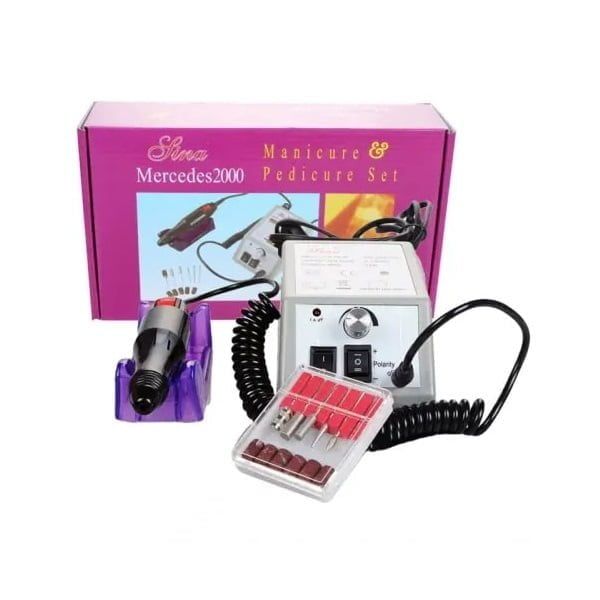DRILL / PULIDOR DE UÑAS ALÁMBRICO MERCEDES 2000 (20.000 RPM) 💅💖