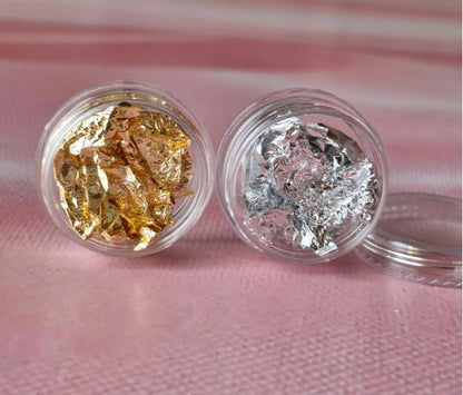 PAPEL DECORATIVO ORO / PLATA. - Aned Cosmetics
