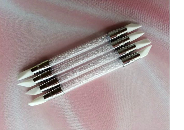 PINCEL DOBLE DE SILICONA. - Aned Cosmetics