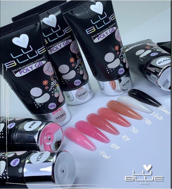 POLYGEL LU BLUE 30 GR. - Aned Cosmetics