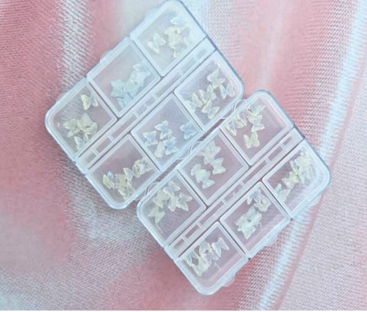 SET DE MARIPOSAS 3D PARA UÑAS. - Aned Cosmetics