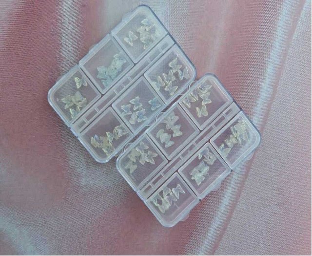 SET DE MARIPOSAS 3D PARA UÑAS. - Aned Cosmetics