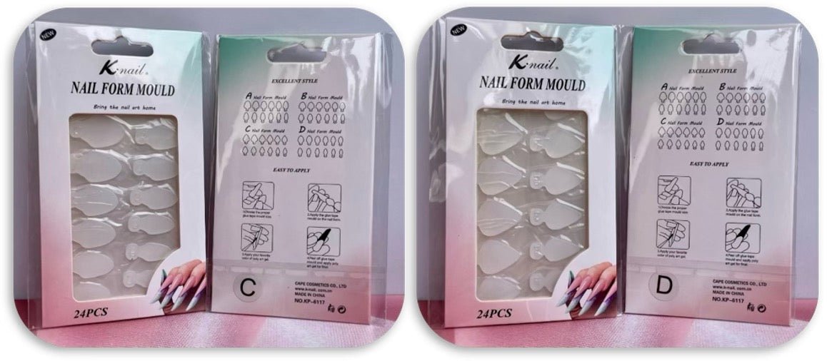 SET MOLDE PARA FRANCES EN SILICONA X24 UNIDADES. - Aned Cosmetics