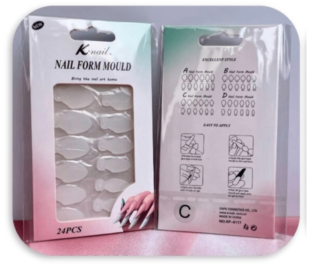 SET MOLDE PARA FRANCES EN SILICONA X24 UNIDADES. - Aned Cosmetics